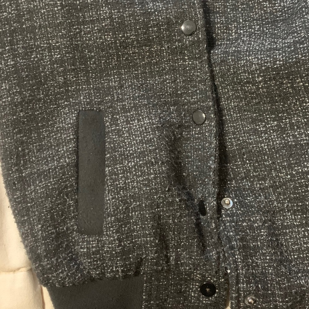 Tweed Bomber Jacket - image 3